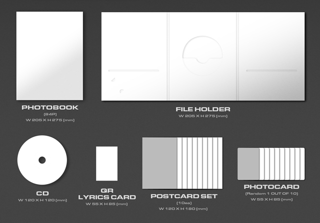 TREASURE 3ND FULL ALBUM REBOOT PHOTOBOOK VER. A ver. ONYX ver TREASURE