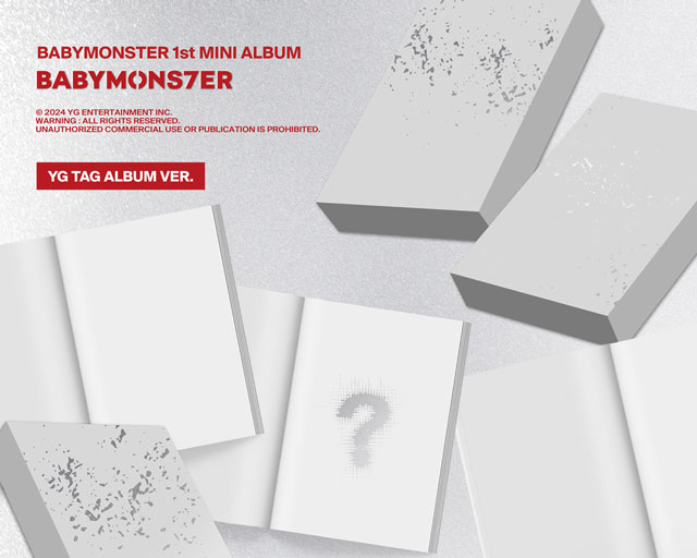 BABYMONSTER 1st MINI ALBUM BABYMONS7ER YG TAG ALBUM VER.  BABYMONSTER