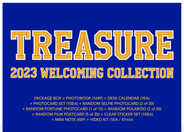 TREASURE 2023 WELCOMING COLLECTION/TREASURE