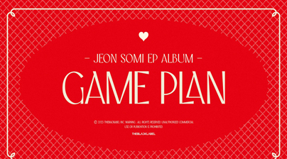 JEON SOMI EP ALBUM GAME PLAN PHOTOBOOK Ver. RED ver. JEON SOMI