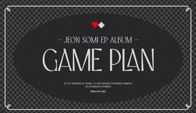 GAME PLAN NEMO ALBUM Ver. RED ver. JEON SOMI