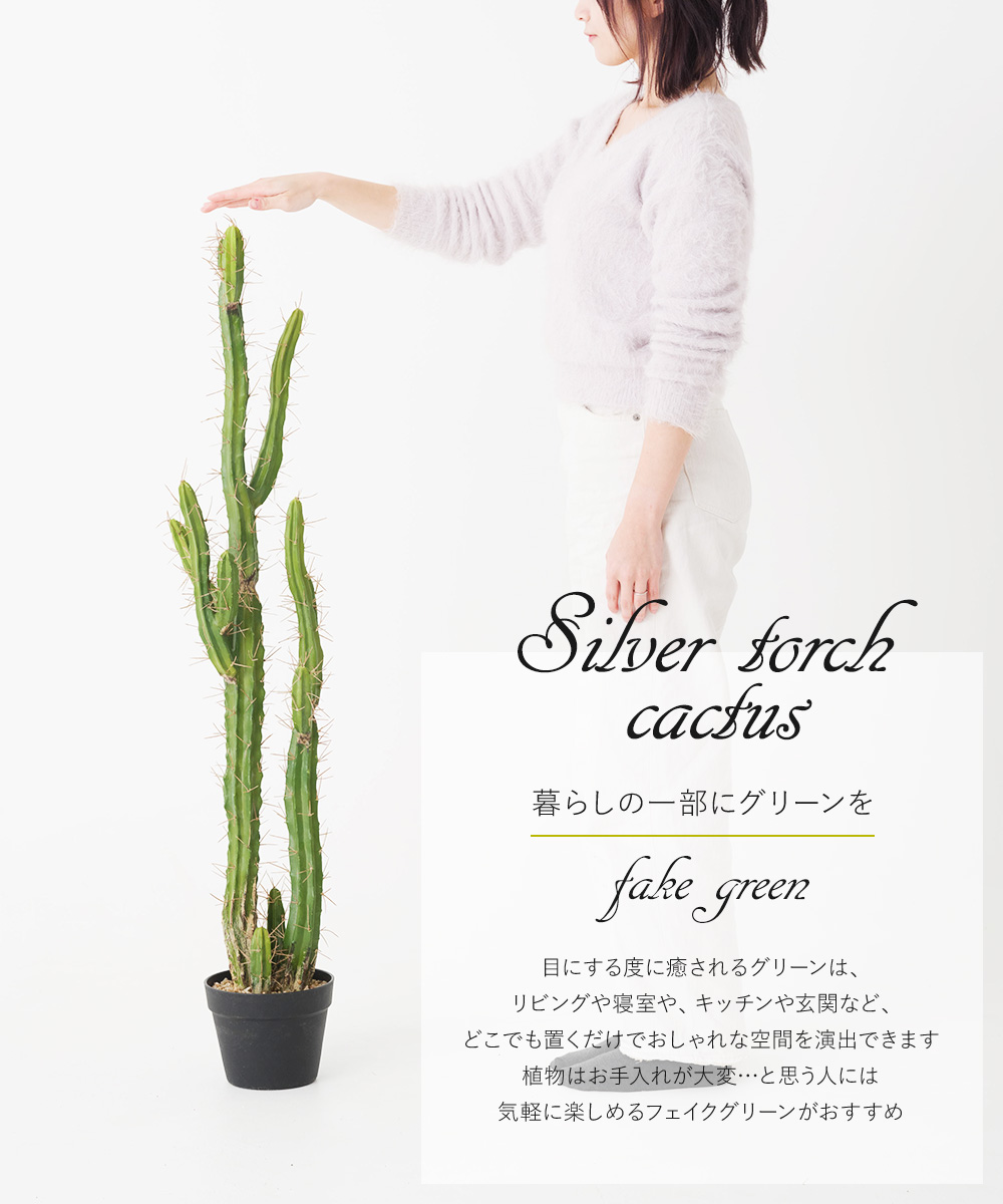 フェイクグリーン サボテン 人工 観葉植物 造花 リアル 大型 おしゃれ