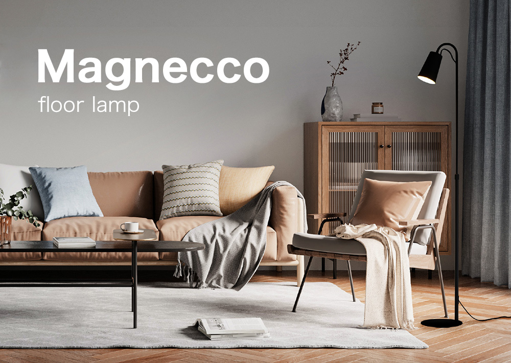 DI CLASSE（ディクラッセ） マグネッコ フロアランプ JQ : ビニール