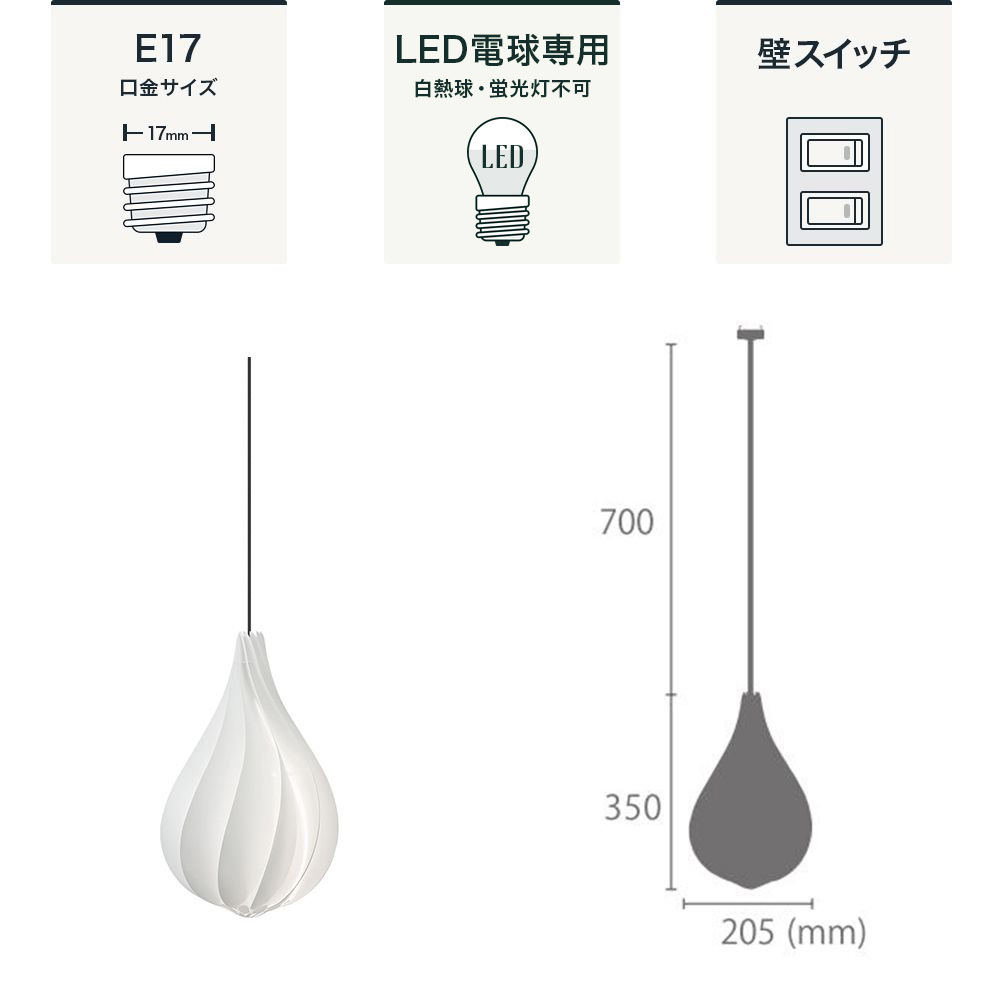 照明 天井 おしゃれ ペンダントライト 1灯 LED 電気 Alva mini