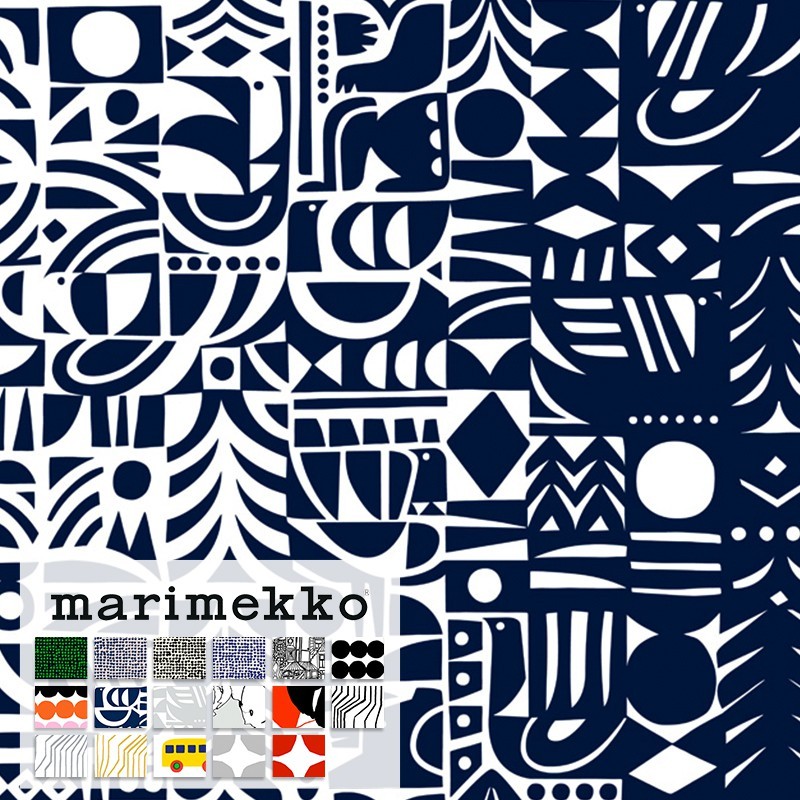 壁紙 おしゃれ 輸入壁紙 不織布 marimekko マリメッコ 1ロール JQ :mmk27000-2:ビニールカーテンのCレンジャー - 通販 -  Yahoo!ショッピング