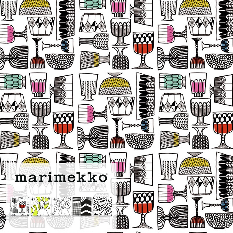 壁紙 おしゃれ 輸入壁紙 不織布 marimekko マリメッコ 1ロール JQ