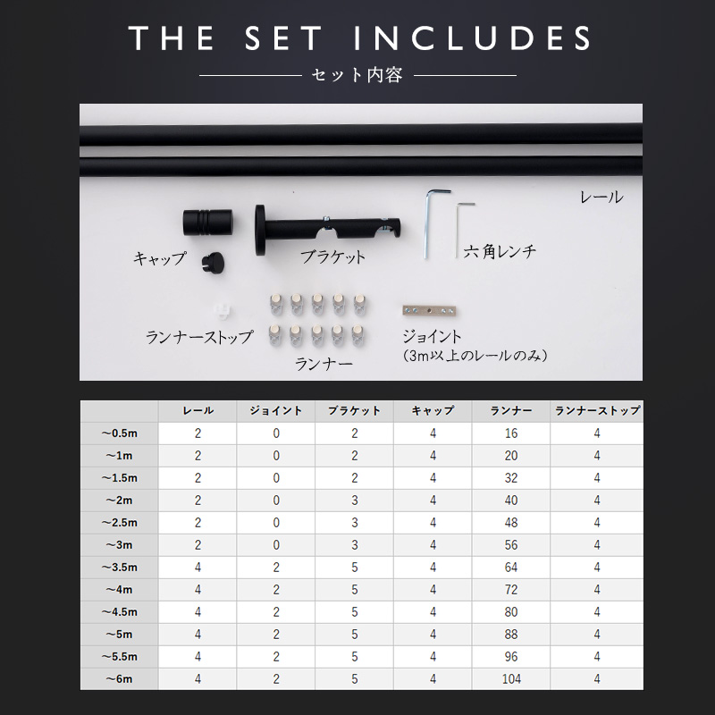 カーテンレール アイアンレール ADIUM アディウム プレミアム ダブル