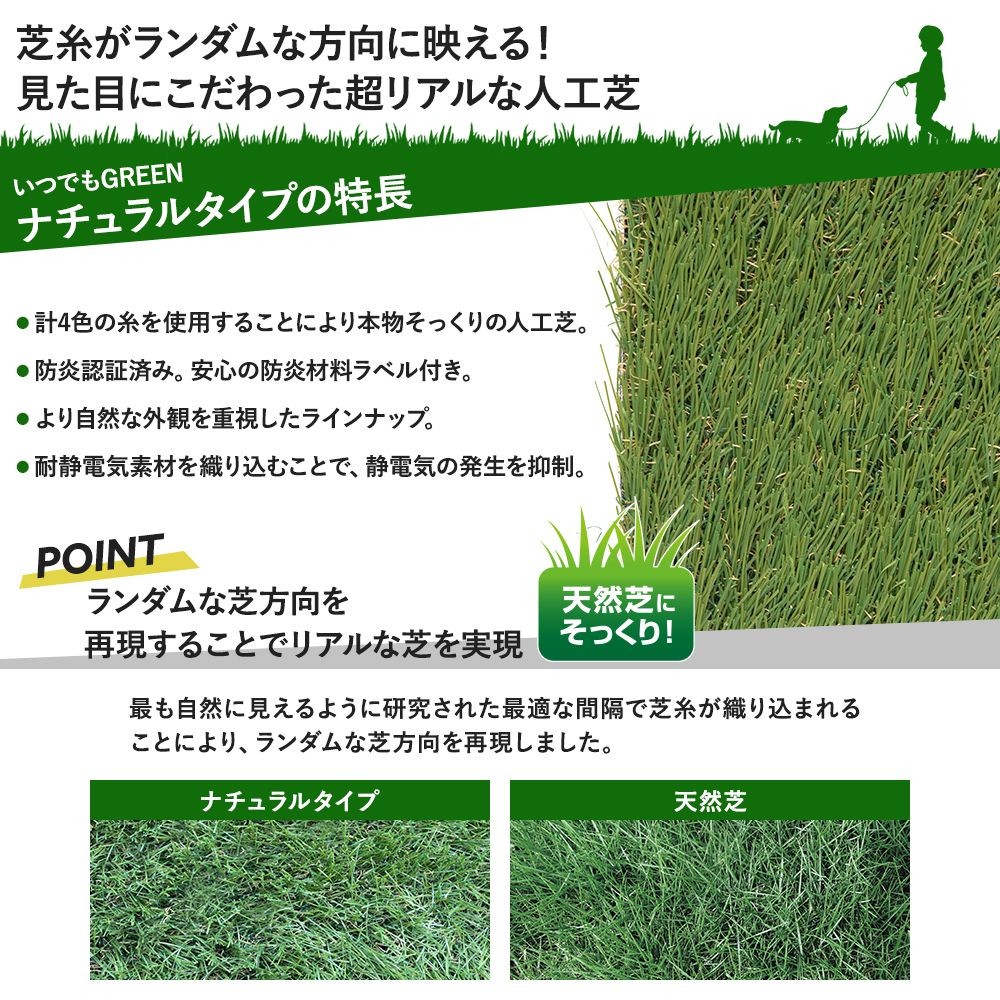 人工芝 ロール ベランダ ウッドデッキ diy...の詳細画像1