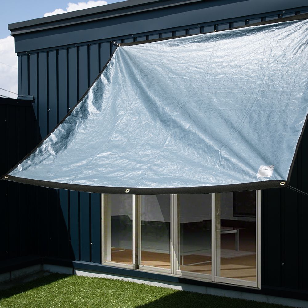 サンシェード 日よけシェード 庭 ベランダ 大型 窓 目隠し おしゃれ 防水 アウトドア キャンプ Bower オーダー 幅 600cm 丈 150cm Ft Jq Focus Sd