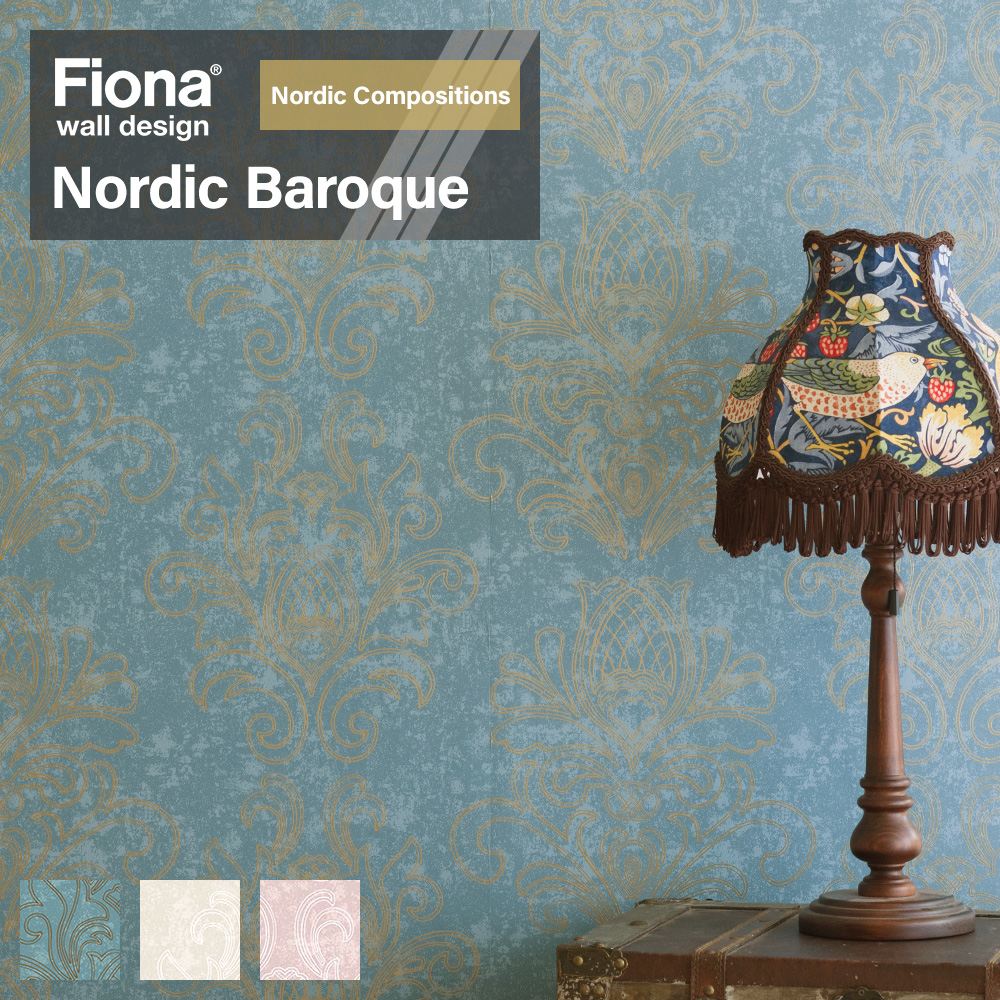逆輸入 FIONA フィオナ 壁紙 Nordic Baroque ノルディック・バロック