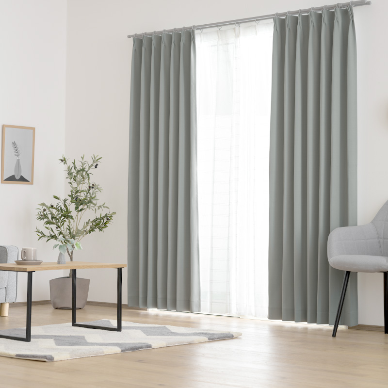 友安製作所 カーテン 北欧 おしゃれ オーダー 幅151〜200cm 丈50