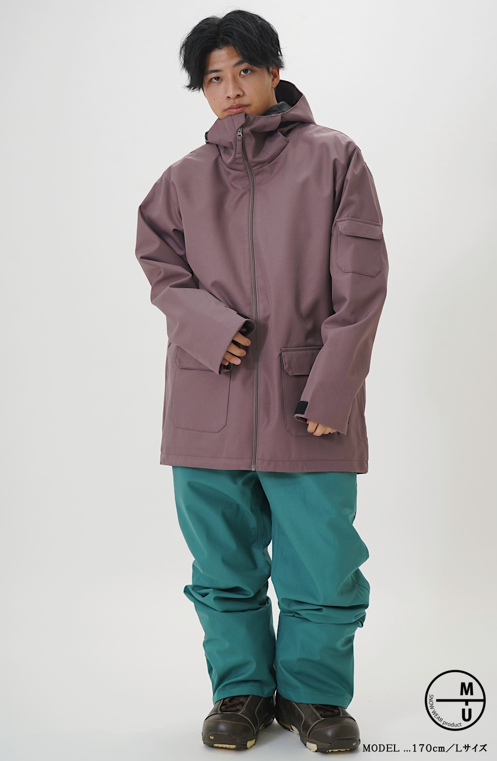 スノーボードウェア メンズ 上下セット スノボーウェア 型落ち MTU