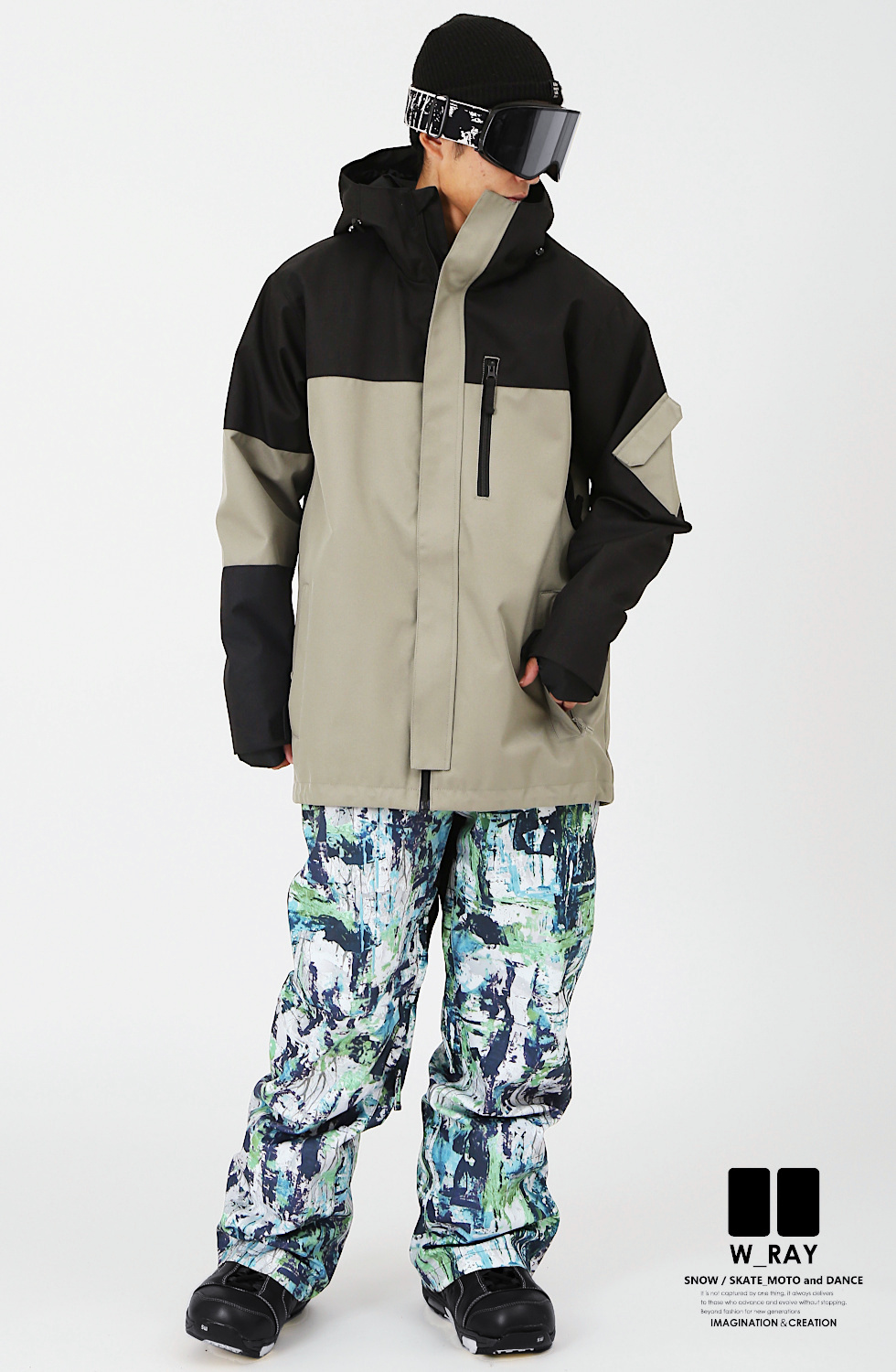 スノボウェア スノーボードウェア メンズ 上下セット レディース