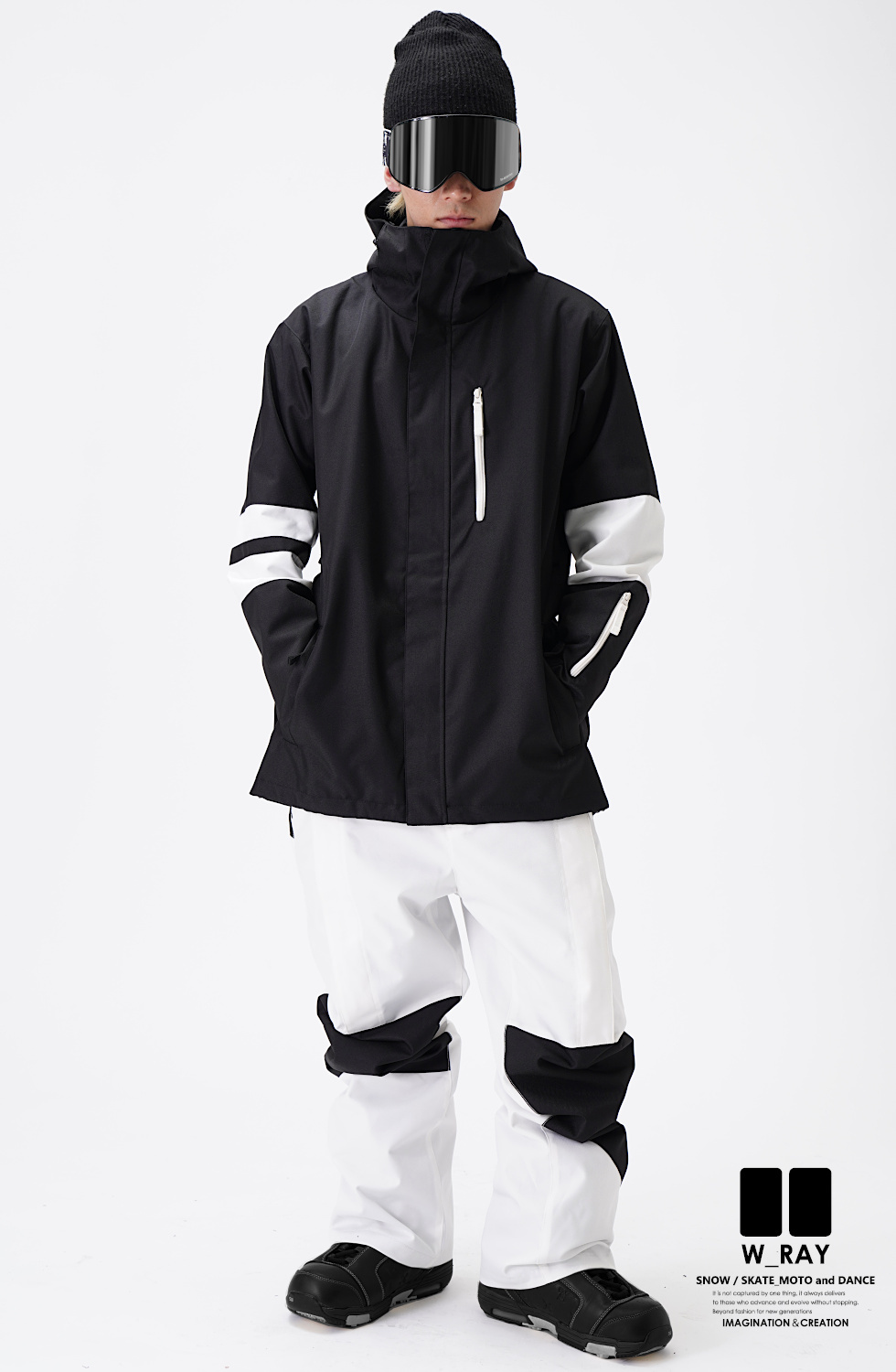 スノーボードウェア メンズ レディース 上下セット スノボウェア