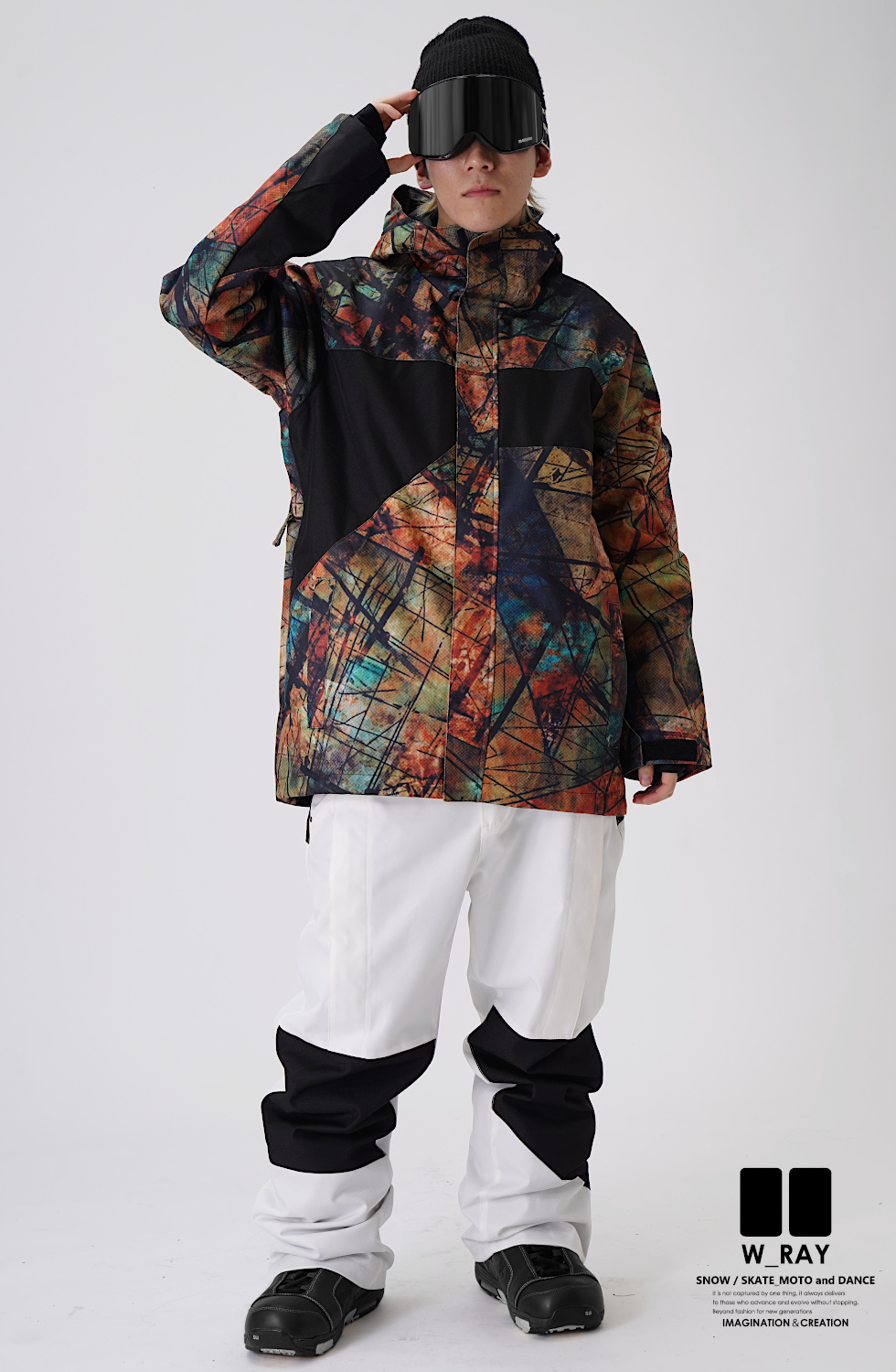 スノーボードウェア メンズ レディース 上下セット スノボウェア