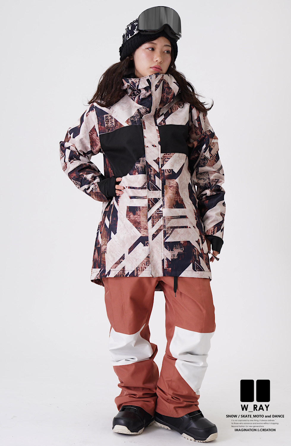 スノーボードウェア メンズ レディース 上下セット スノボウェア