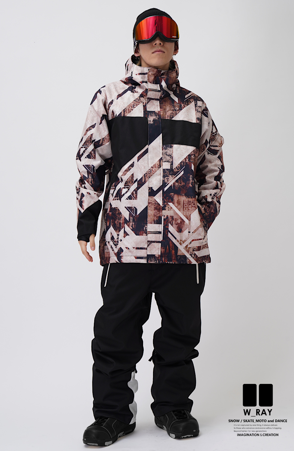 スノボウェア スノーボードウェア メンズ レディース 上下セット