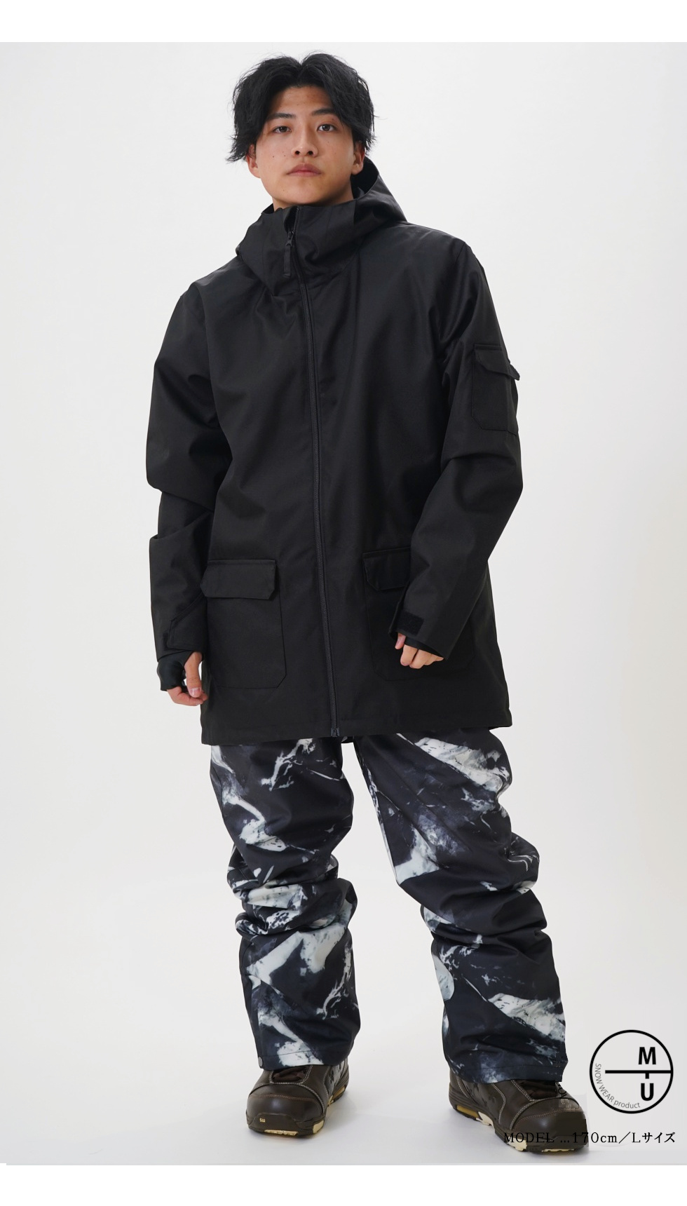 スノーボードウェア メンズ 上下セット スノボーウェア MTU レディース