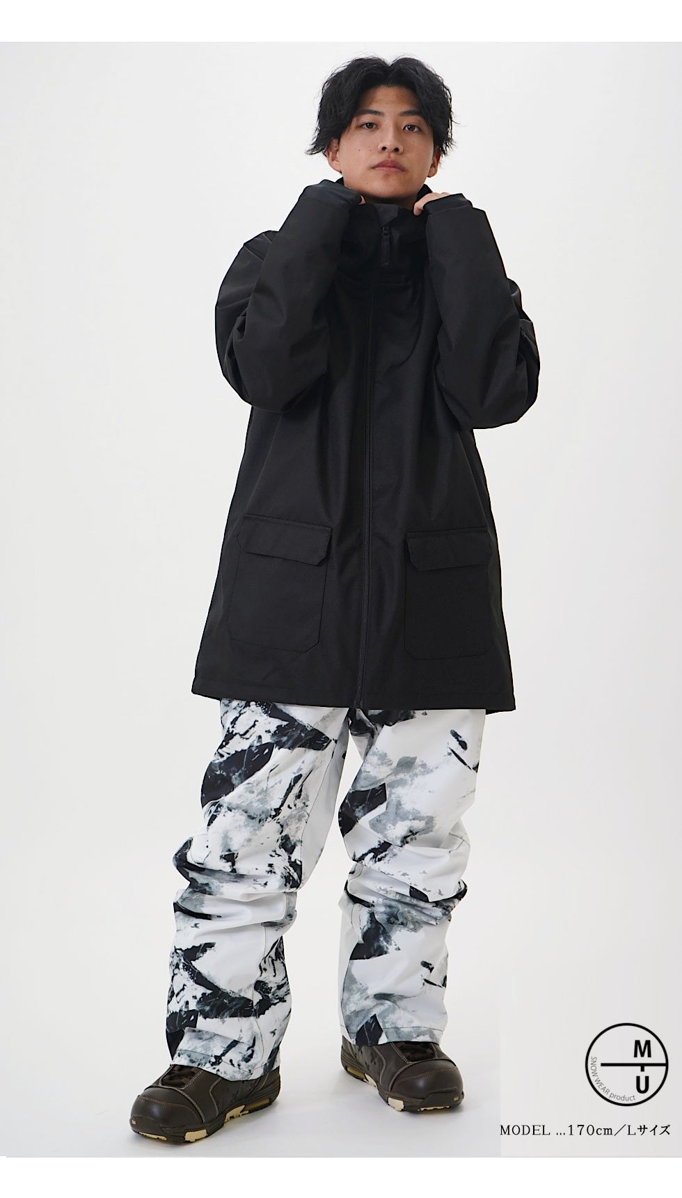 スノーボードウェア メンズ 上下セット スノボーウェア MTU レディース