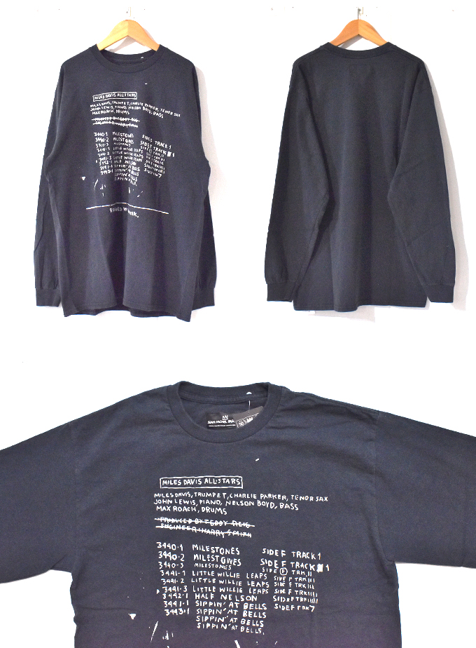 JEAN - MICHEL BASQUIAT / ジャンミシェル バスキア M.DAVIS LS TEE