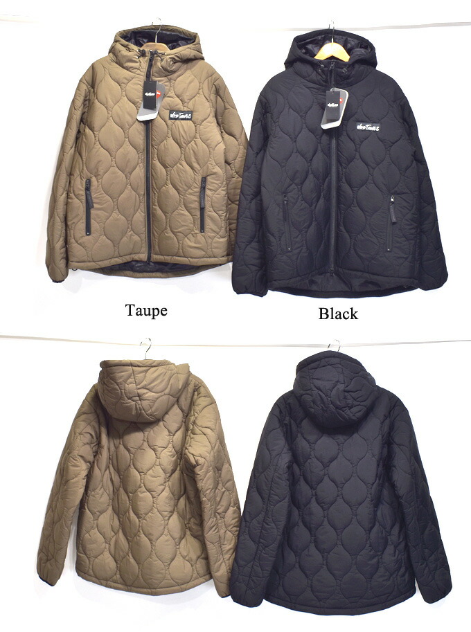 WILD THINGS /ワイルドシングス QUILTED HOOD JACKET : CS STORE