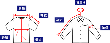 採寸画像