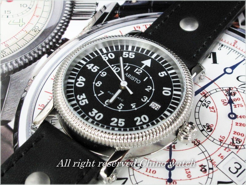 アリスト 腕時計 ARISTO Luftwaffe 自動巻き 4H32M パイロットウォッチ 