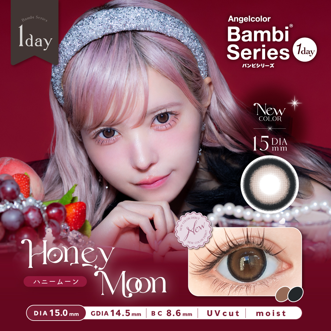 Angelcolor エンジェルカラーワンデー バンビシリーズ 10枚入1箱