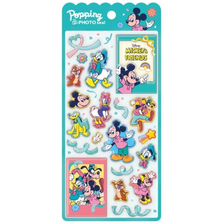 ポッピングフォトシール CANDYシール CRUX クラックス ディズニー