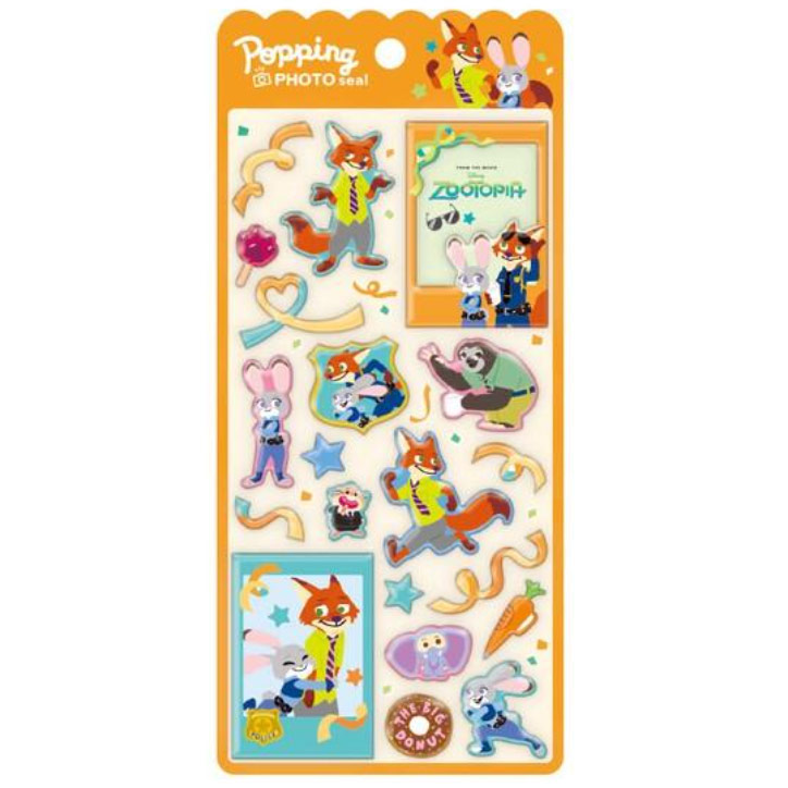 【同梱200円】手作り、ディズニーシール ポッピングフォトシール CANDYシール CRUX クラックス ディズニー