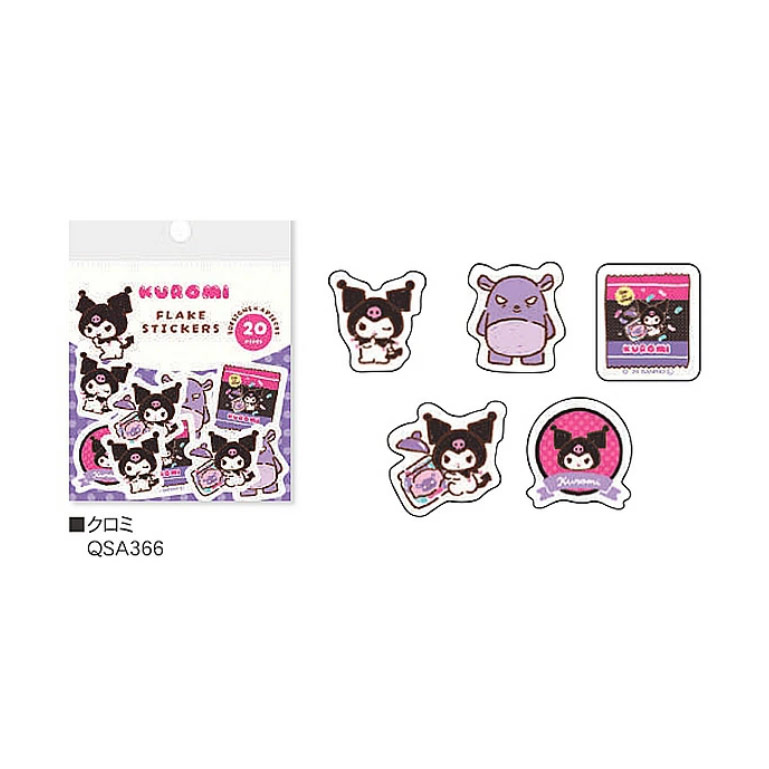 サンリオキャラクターズ おやつパーティ 和紙フレークシール sanrio