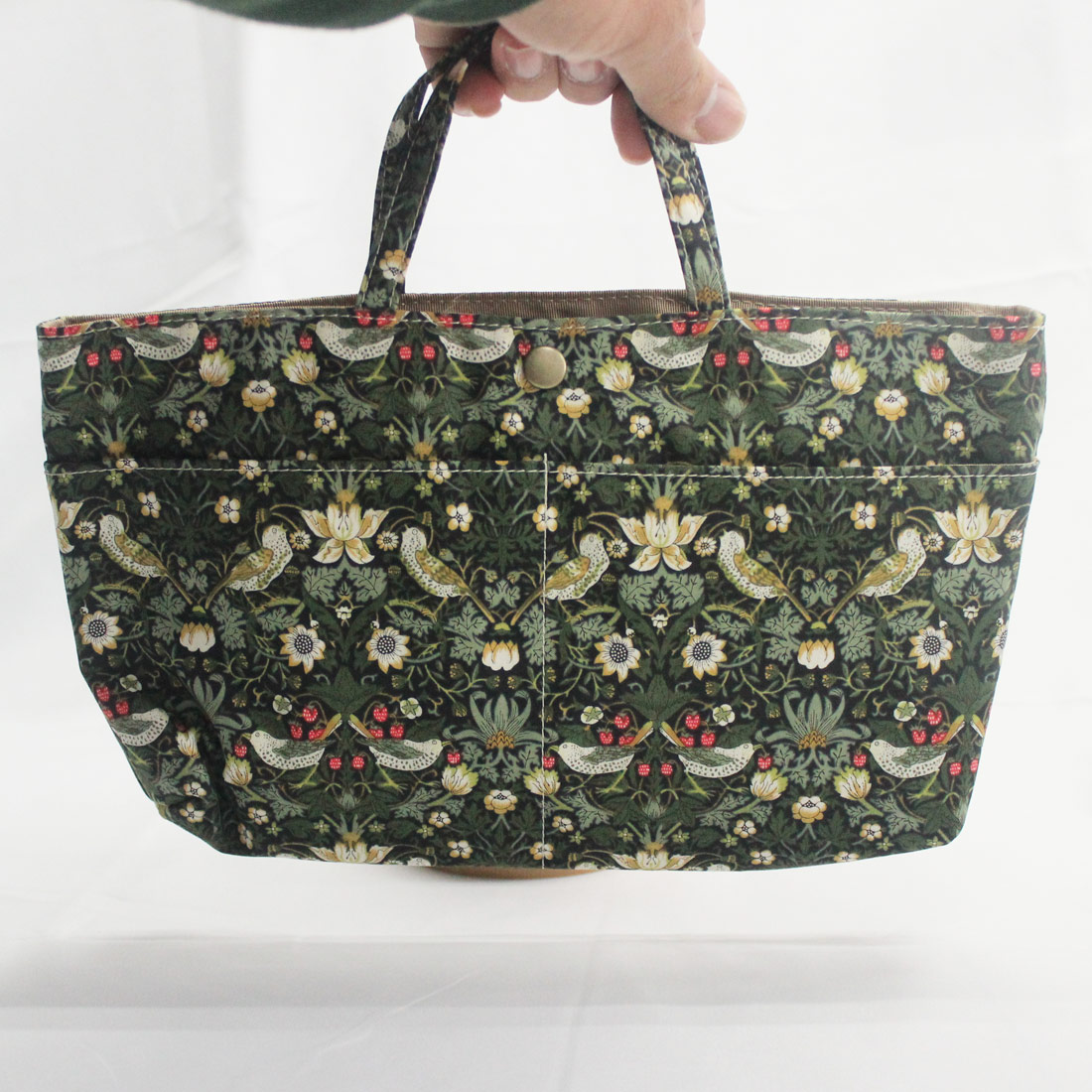 バッグインバッグ LIBERTY リバティプリント 収納 ファスナーポケット