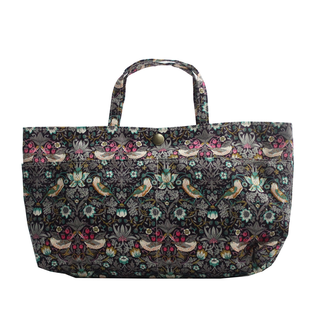 バッグインバッグ LIBERTY リバティプリント 収納 ファスナーポケット