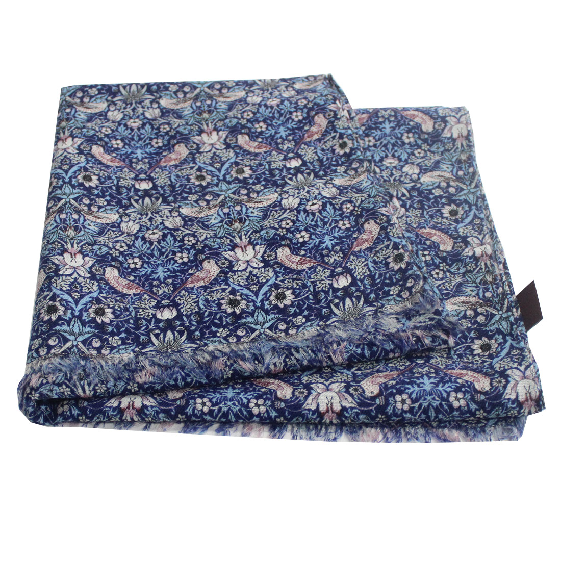 イングランド製　LIBERTY ウール　ショール　リバティ　花柄　英国製 ストール リバティ柄 LIBERTY ウール100% 日本製で高品質 ソフトツイル