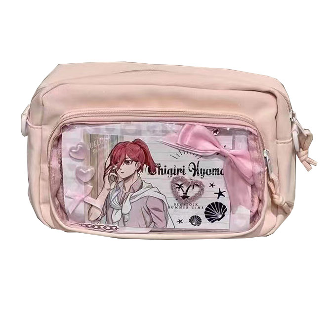 プリパラ　みかん　缶バッジ　キーホルダー　痛バッグ 楽天市場】スタッズ ハーネス トートバッグ 鍵 痛バッグ 痛バ 缶