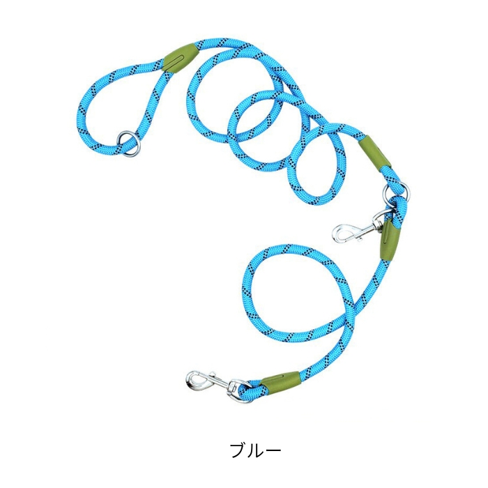 ショルダーリード 犬 1匹用 2way ハンズフリーリード ロープ 散歩 肩掛け ハンズフリー ショルダー リード | ブランド登録なし | 02