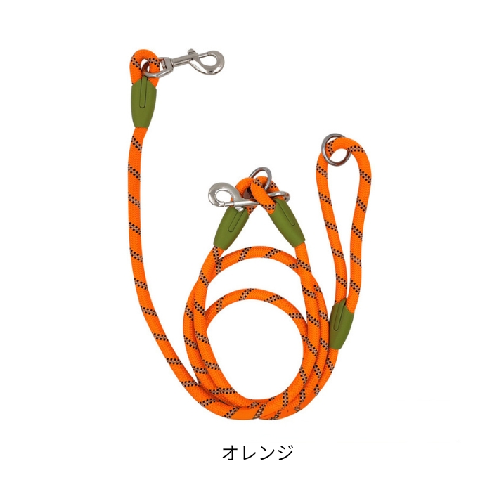 ショルダーリード 犬 1匹用 2way ハンズフリーリード ロープ 散歩 肩掛け ハンズフリー ショルダー リード | ブランド登録なし | 03