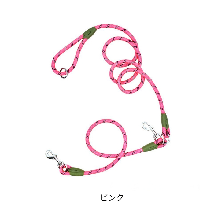 ショルダーリード 犬 1匹用 2way ハンズフリーリード ロープ 散歩 肩掛け ハンズフリー ショルダー リード | ブランド登録なし | 04