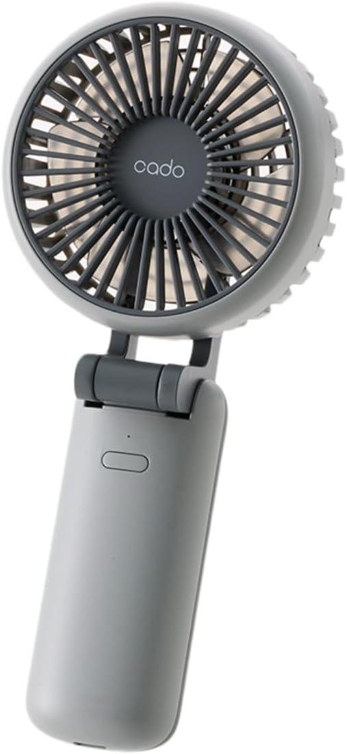 【公式ストア限定】cado ハンディファン STREAM Mini（先行受注特典）ストラップ付き PD急速充電 4段階調整 小型 携帯扇風機 ポータブル 冷却力 ポーチ付き | cado | 03