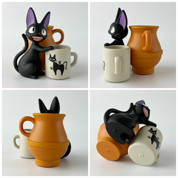 【美品】ジブリ　ジジ　リリー　置物　インテリア　工芸品　美術品　A1202 美品】ジブリジジリリー置物インテリア工芸品美術品A1202