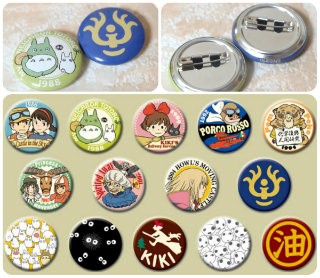 スタジオジブリ ジブリがいっぱい 缶バッジコレクション メール便OK