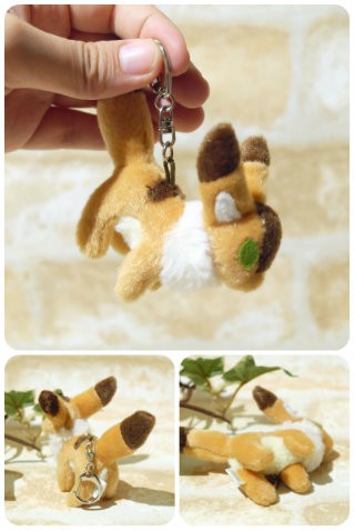 ジブリ グッズ 天空の城ラピュタ ふんわりキーホルダー キツネリス