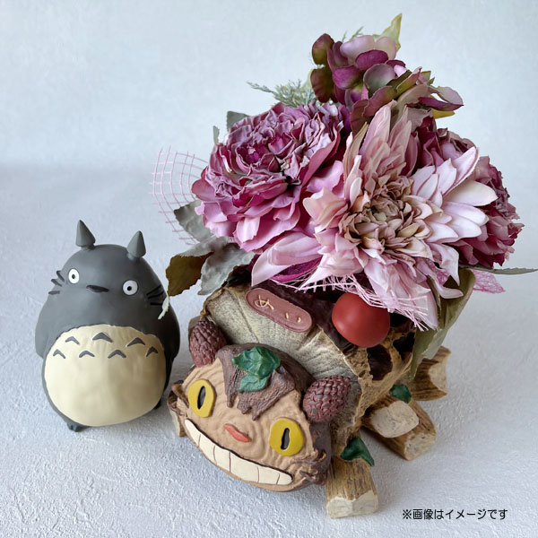 スタジオジブリ ジブリ グッズ となりのトトロ プランターカバー＆造花