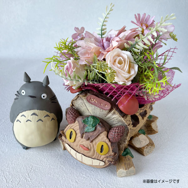 スタジオジブリ ジブリ グッズ となりのトトロ プランターカバー＆造花