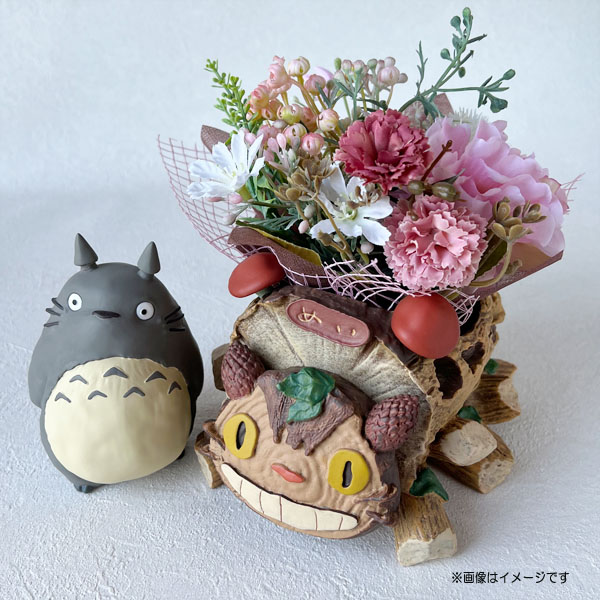 スタジオジブリ ジブリ グッズ となりのトトロ プランターカバー＆造花