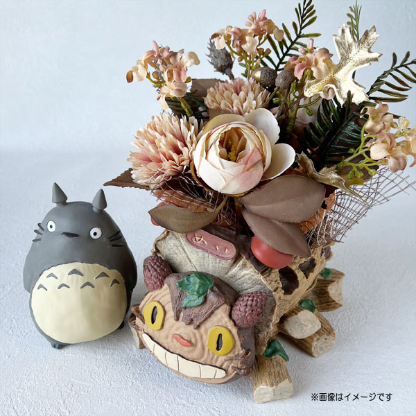 となりのトトロ　栽培セット　ドンドコまつり　プランター　レア スタジオジブリ ジブリ グッズ となりのトトロ プランターカバー＆造花