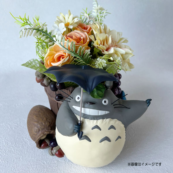スタジオジブリ ジブリ グッズ となりのトトロ ジオラマボックス＆造花