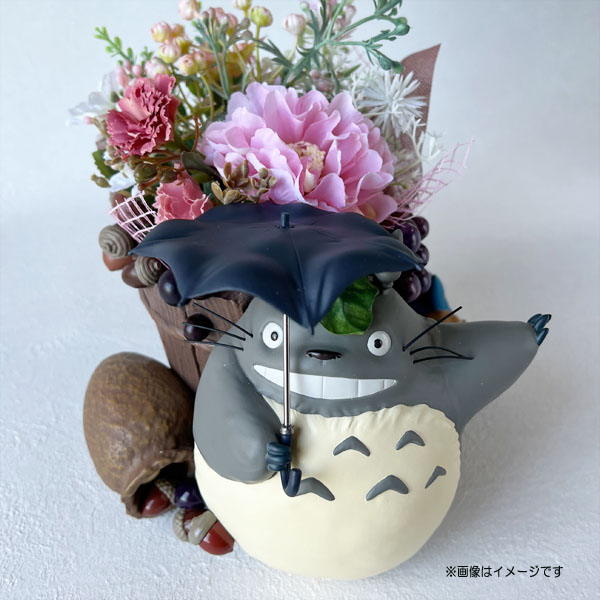 スタジオジブリ ジブリ グッズ となりのトトロ ジオラマボックス＆造花