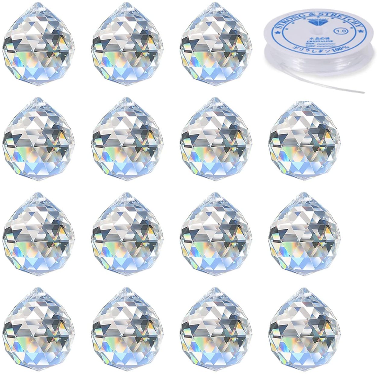 CRYSTAL BALL（クリスタルボール） 15玉入り クリアクリスタルボール