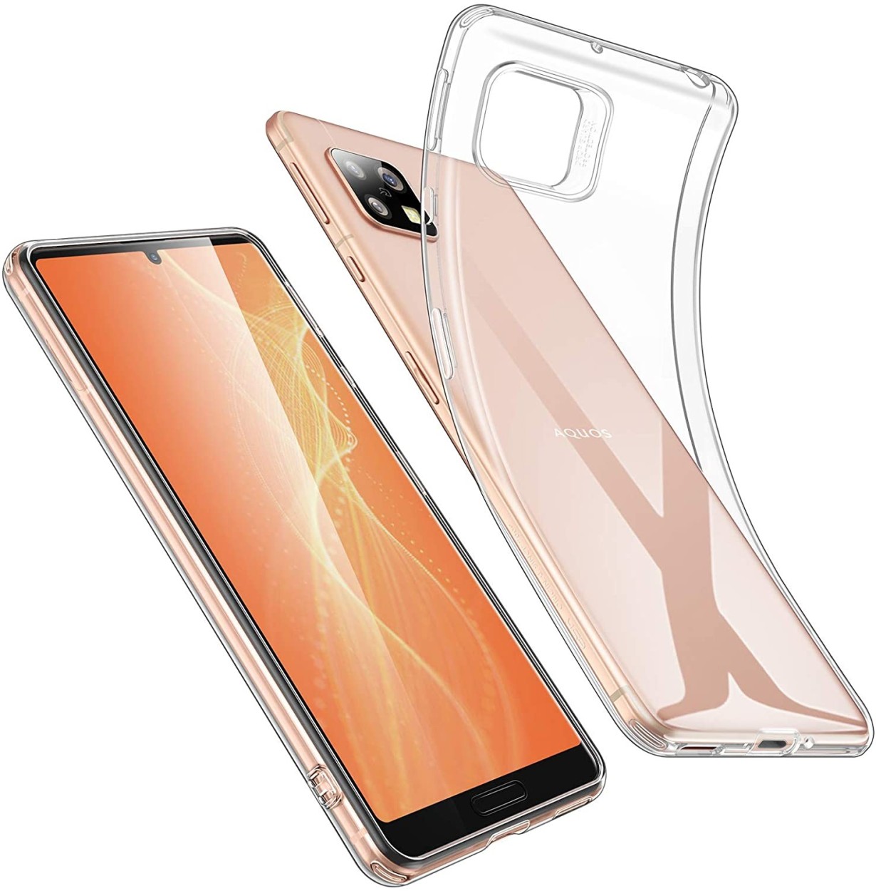 キックスタンドケース iPhone 12 Pro Max 6.7インチ用 ESR iphone 12 promax ケース メタルキックスタンド 透明 tpu